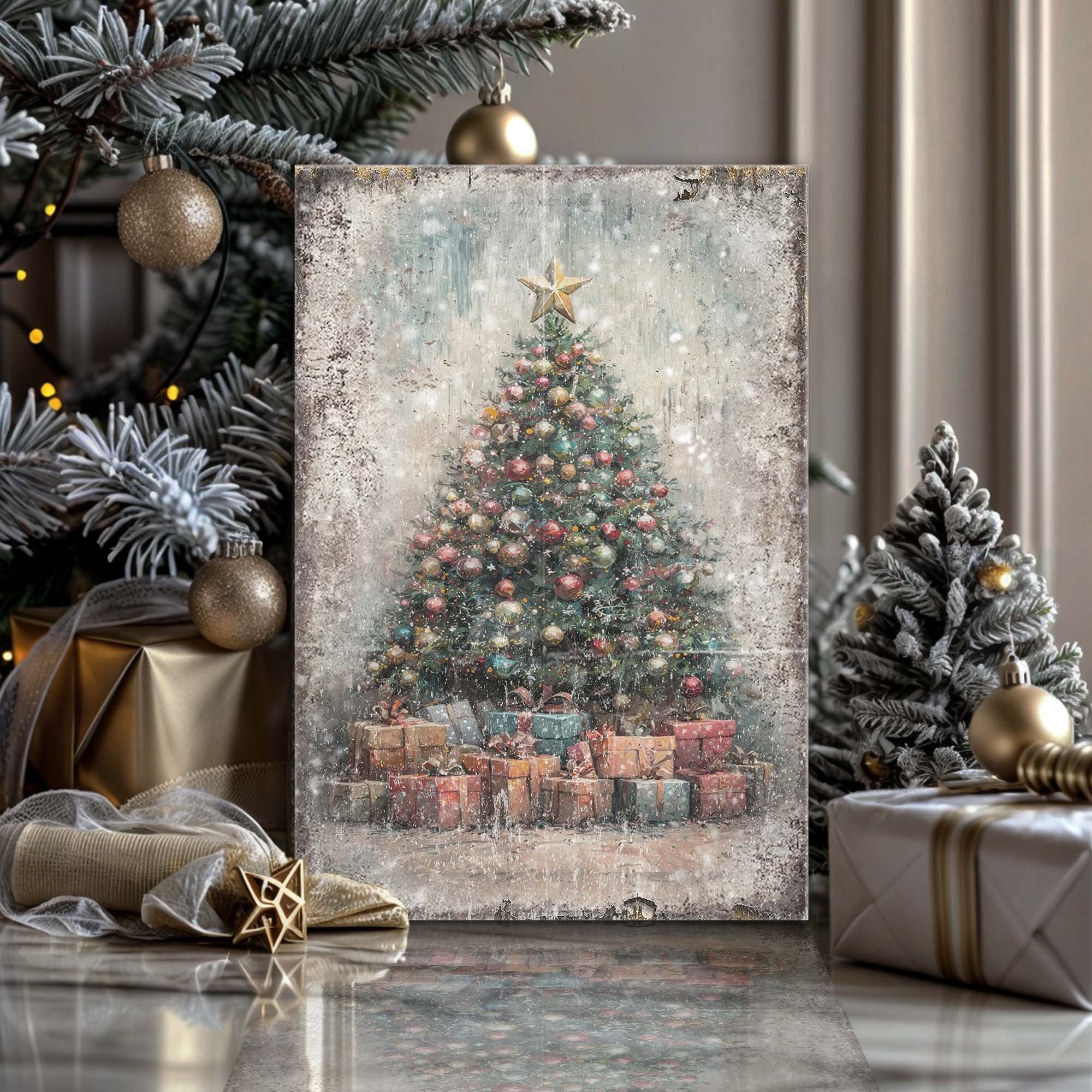 Christmas Tree Wall Art