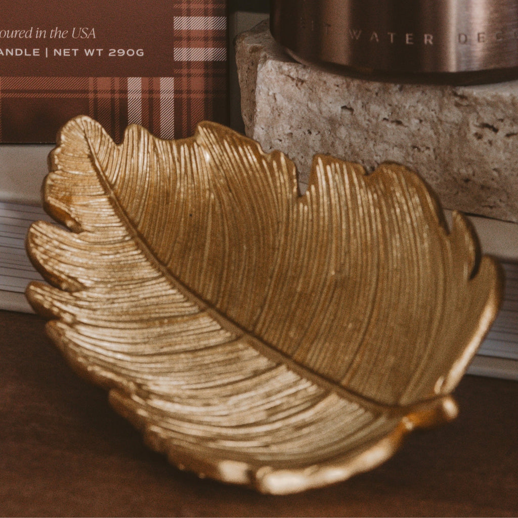 Gold Leaf Dish